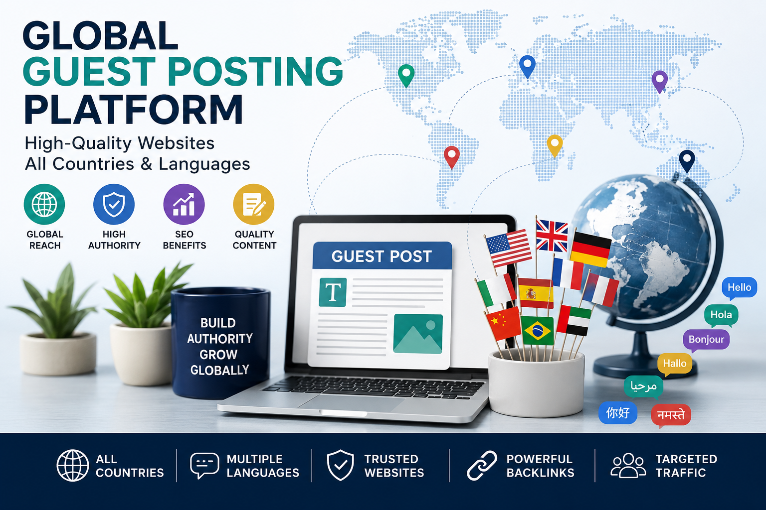 Global Guest Posting Platform: High-Quality Guest Post Websites Across All Countries & Languages
